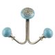 Turquoise Strewn Flat Wired Hooks Online